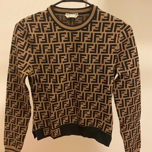 Fendi FF Motif Sweater